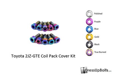 MK4 Supra 2JZ-GTE Coil Pack Cover Dress Up Bolt Kit