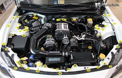 Subaru BRZ Engine Bay Dress Up Bolt Kit