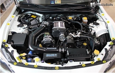 Subaru BRZ (Partial) Engine Bay Dress Up Bolt Kit