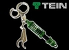 Tein Coilover Key Chain, Green/Black