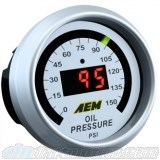 AEM Oil Pressure Gauge 0 to 150 psi, 52mm