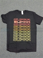 Supra, Supra, SUPRA! Logo Black T-Shirt
