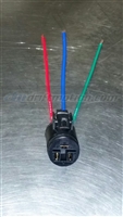 3 Pin Round Alternator Connector With Pigtail Leads