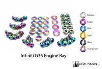 Infiniti G35 Coupe and Sedan Engine Bay Dress Up Bolt Kit