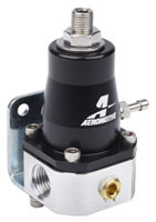 Aeromotive 13129 Fuel Pressure Regulator, Black/Silver