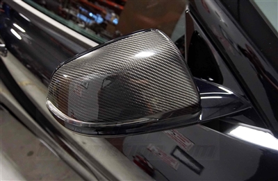 A90 MK5 Supra TRD Carbon Fiber Mirror Caps