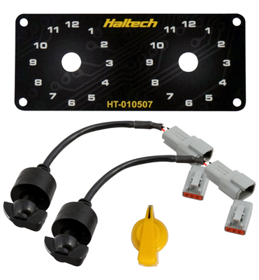 Haltech Dual Rotary Switch Panel Kit HT-010509