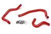 HPS Red Heater Hose Kit Toyota 86-92 Supra MK3 Turbo & NA [7MGE / 7MGTE] Left Hand Drive