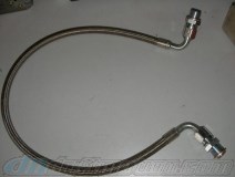 SC400 Braided Stainless Power Steering Line